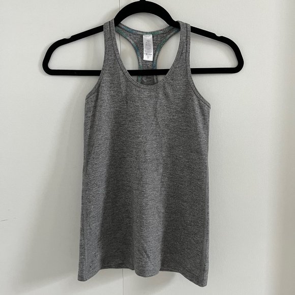 Ivivva Racerback Tank Top - GREY / Kids 12 - Picture 1 of 3